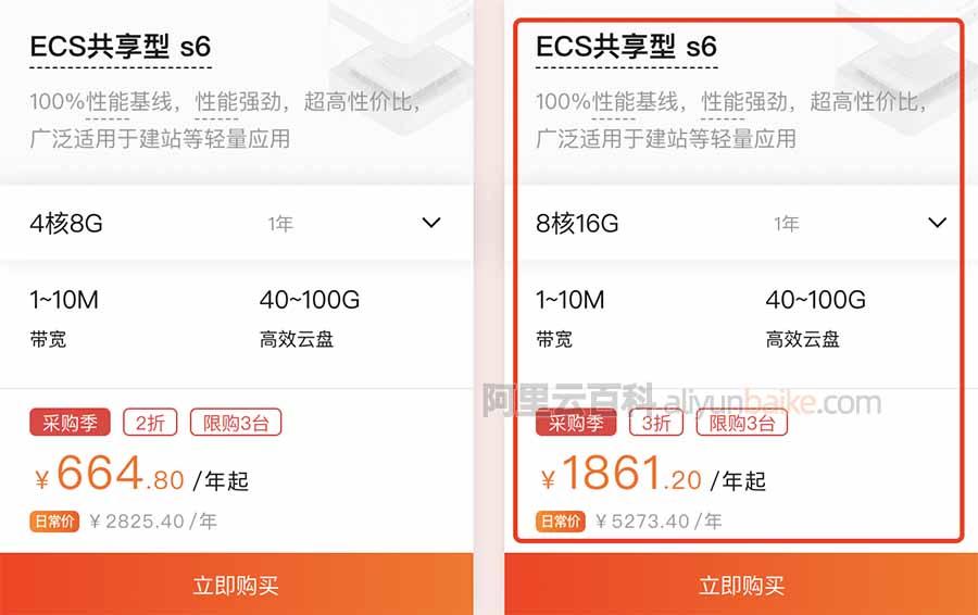 阿里云8核16G服务器优惠活动
