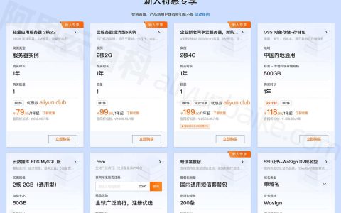 2024阿里云双11活动盛大开启！云服务器优惠、代金券领取和百万上云补贴金！